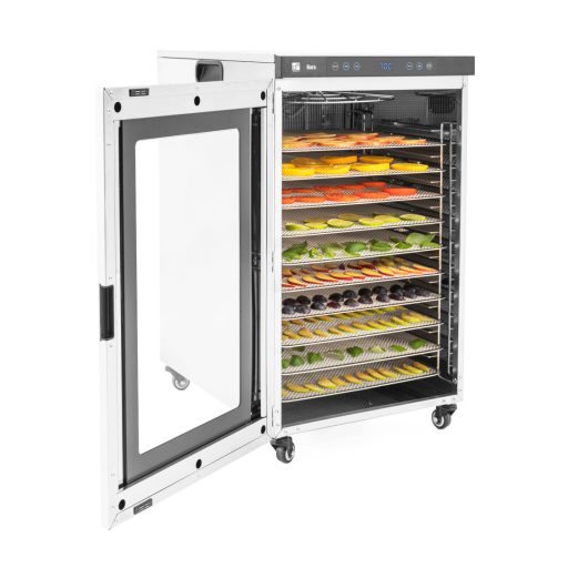 G21 Bora gyümölcsszárító, rozsdamentes acél