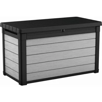 Keter Denali DuoTech 380L kerti box szürke