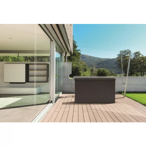 Keter Java 850 L rattan kerti box, barna