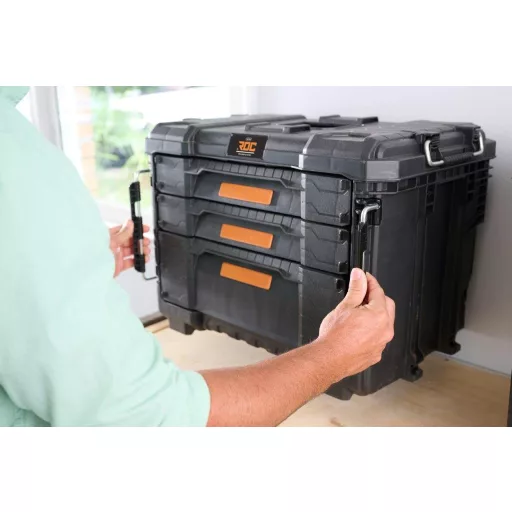 Keter ROC Pro Gear 2.0 doboz három fiókkal