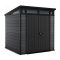 Keter Cortina 7x7 kerti tároló grafitszürke, padlóval