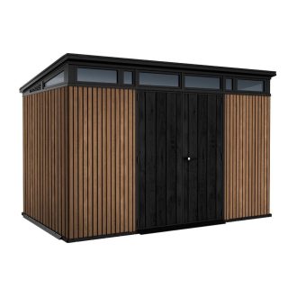   Kerti ház Keter PENT Signature 11x7 Vertical barna, padlóval