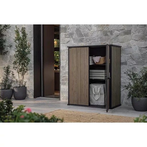 Zahradní box Keter Signature 1400 l Venetian hnědý