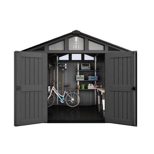 Kerti ház Keter Stronghold 10 x 8 szürke, padlózattal