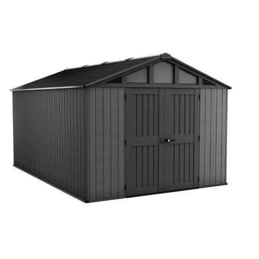 Kerti ház Keter Stronghold 10 x 15 szürke, padlózattal