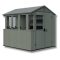 Kerti ház Keter Potting Shed 2 az 1-ben zöld, padlóval