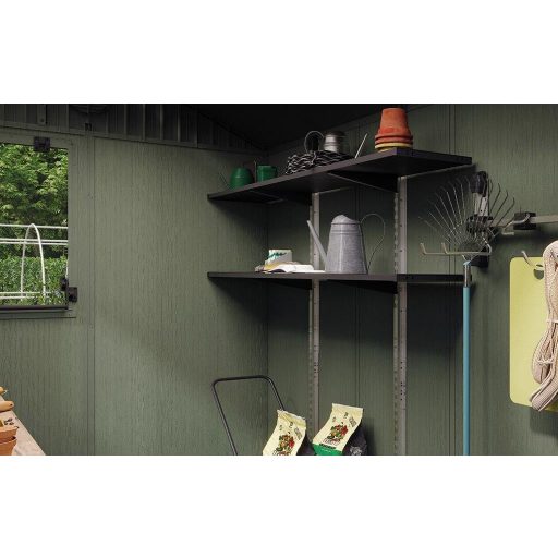 Kerti ház Keter Potting Shed 2 az 1-ben zöld, padlóval