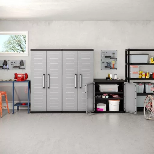 Keter Detroit XL Utility szekrény szürke