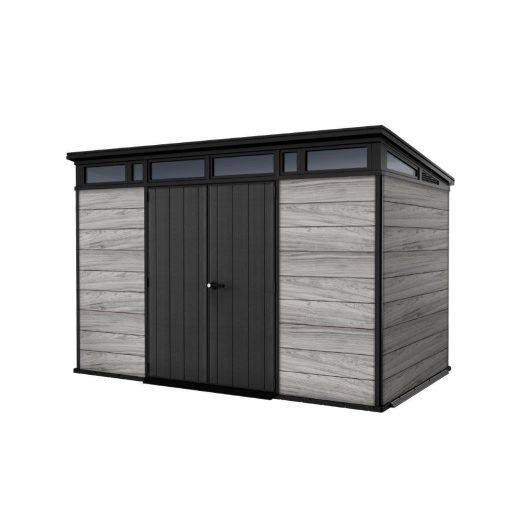 Kerti ház Keter PENT Signature 11x7 Storm Grey, padlóval