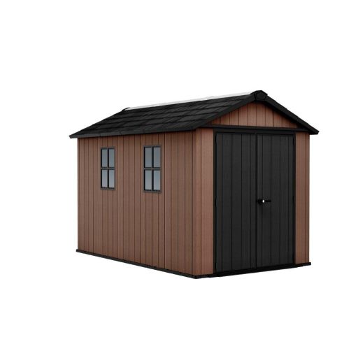 Keter Newton Plus wide 11x7,5 barna kerti ház padlóval