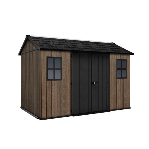 Keter Apex 7,5 x 11 Walnut kerti ház, padlóval