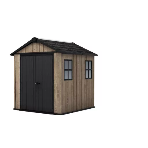 Keter Apex 7,5 x 7 Ashwood kerti ház, padlóval