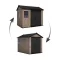 Keter Apex 7,5 x 9 Ashwood kerti ház padlóval