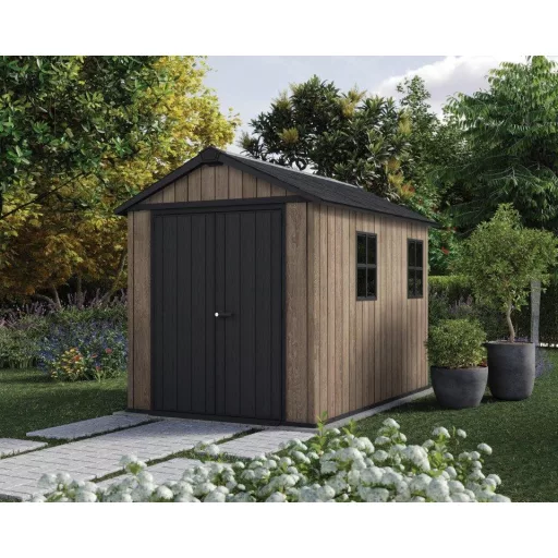 Keter Apex 7,5 x 9 Ashwood kerti ház padlóval