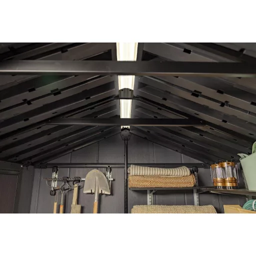 Keter Apex 7,5 x 11 Ashwood kerti ház, padlóval