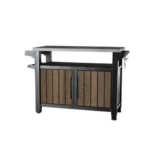 Keter UNITY XL 207 l grillasztal Walnut