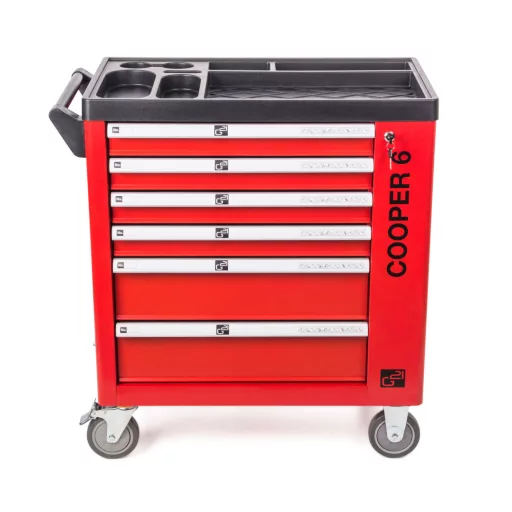 G21 Cooper 6 műhelykocsi, piros
