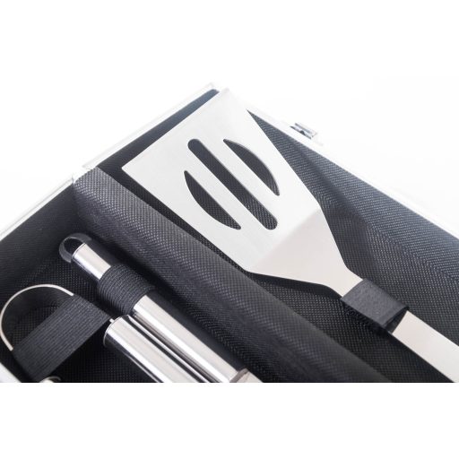 G21 grillező eszközkészlet, 3 db, alumínium bőrönd