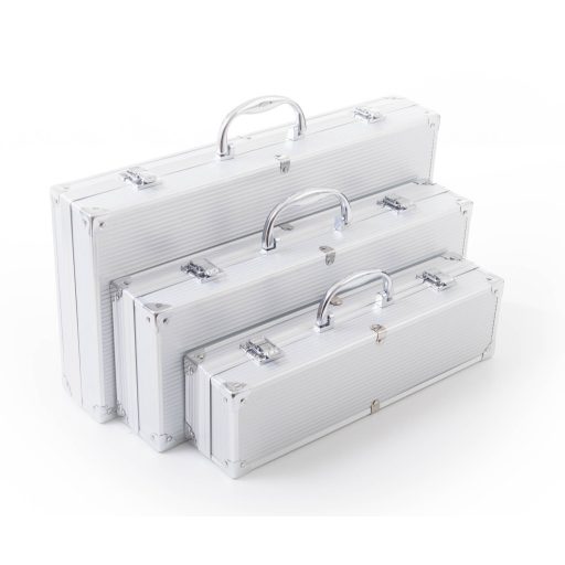 G21 grillező eszközkészlet, 3 db, alumínium bőrönd