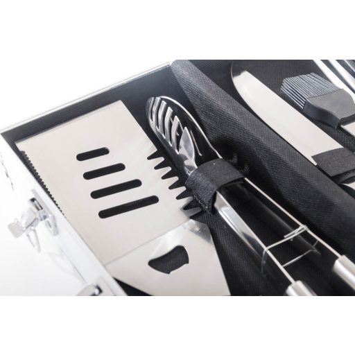 G21 grillező eszközkészlet 5 db, alumínium bőrönd
