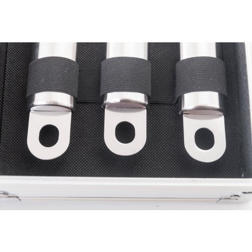 G21 grillező eszközkészlet 5 db, alumínium bőrönd