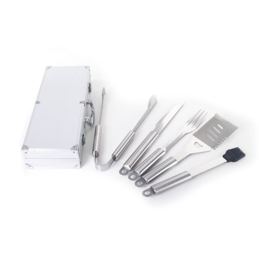 G21 grillező eszközkészlet 5 db, alumínium bőrönd
