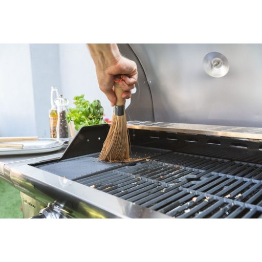 Grillszerszám G21 -bambusz kefe, serpenyők tisztításához