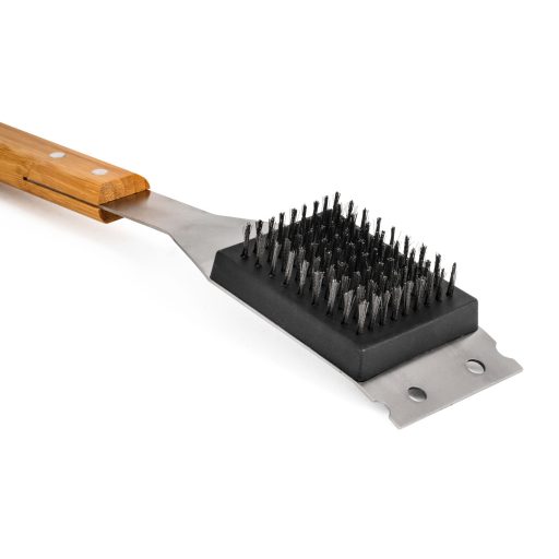 Grillezőeszköz G21 tisztítókefe fa nyéllel
