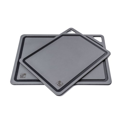 Prkénko krájecí G21 EcoCut z přírodní celulózy - sada 2 ks, grafitové - 2. jakost