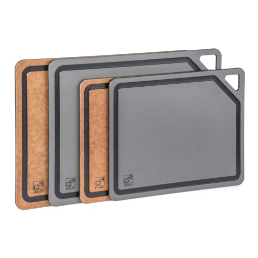 Prkénko krájecí G21 EcoCut z přírodní celulózy - sada 2 ks, grafitové - 2. jakost