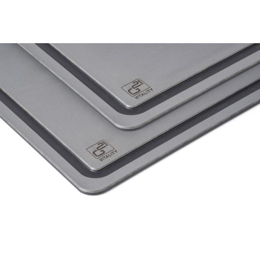 G21 EcoCut szeletelődeszka természetes cellulózból – 2 darabos készlet, grafit színben