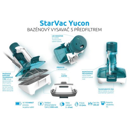 Medence porszívó Marimex StarVac Yucon