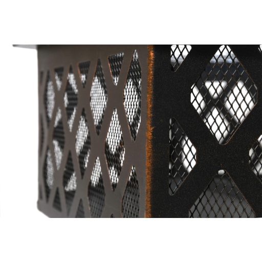 Cattara HEXAGON tűztér copper patina fedéllel