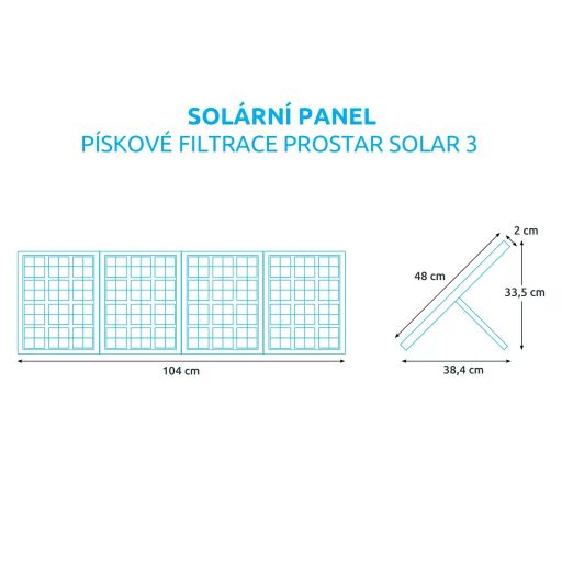 Medenceszűrő Marimex ProStar Solar 3