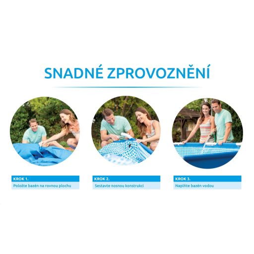 Úszómedence Marimex Florida 3,66 x 1,22 m tartozékok nélkül