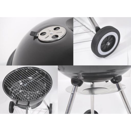 Cattara BARI 46 cm faszenes gömbgrill