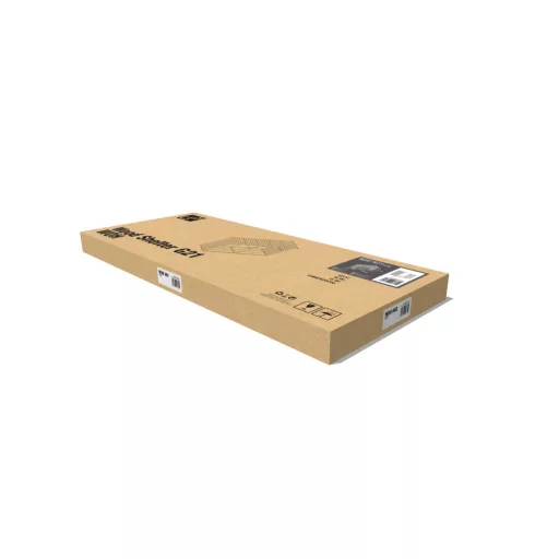 G21 WOH 682 tüzifa tároló - 302 x 119 cm, antracit
