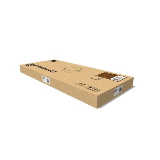 Tüzifa tároló G21 HEX 53 - 92 x 60 cm, barna