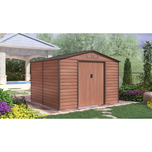 G21 GAH 706 kerti tároló 277 x 255 cm, barna