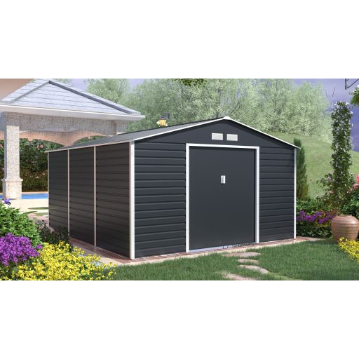 G21 GAH 1300 kerti tároló 340 x 382 cm, antracit