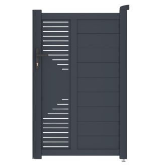 Kapu G21 Marion 100x158 cm antracit