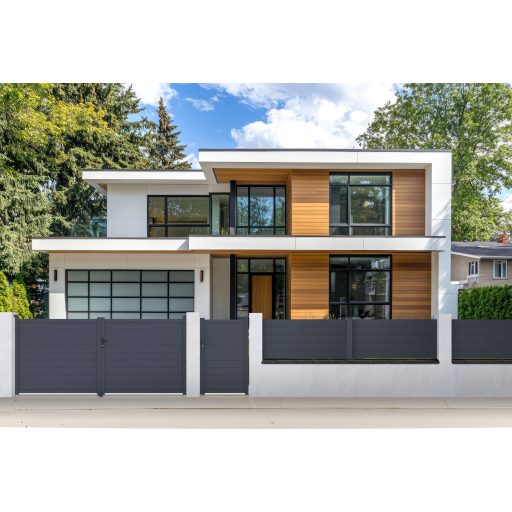 G21 Orlando kapu, 100 × 158 cm kivitel, antracit színben