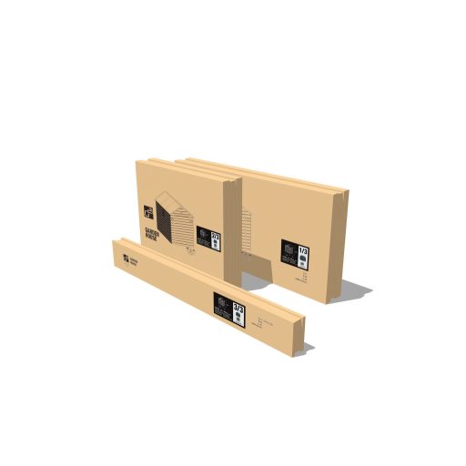 G21 Boston 670 kerti ház- 241 x 278 cm, műanyag, világosszürke