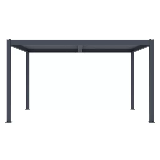 Bioklimatikus pergola G21 Austin 4x3 m, antracit, alumínium