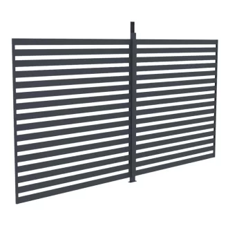 G21 fix lamellás oldalfal 3,7x2,2 m pergola Austinhoz