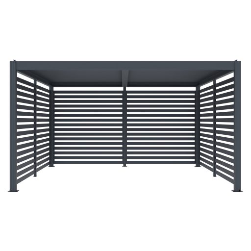 G21 fix lamellás oldalfal 3,7x2,2 m pergola Austinhoz