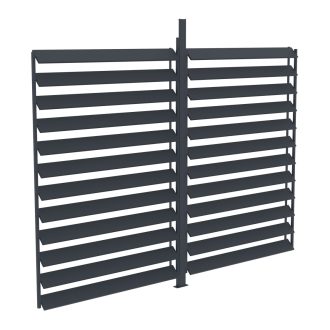   G21 forgatható lamellás oldalfal 2,8x2,2 m Austin pergolához