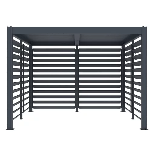 G21 forgatható lamellás oldalfal 2,8x2,2 m Austin pergolához