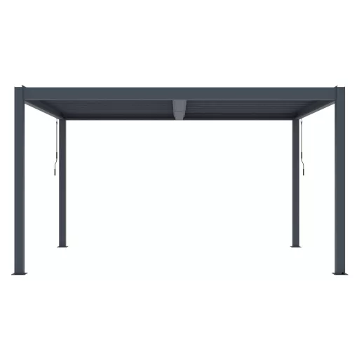 G21 Austin Premium 4x3 m bioklimatikus pergola 100% alumínium, antracit