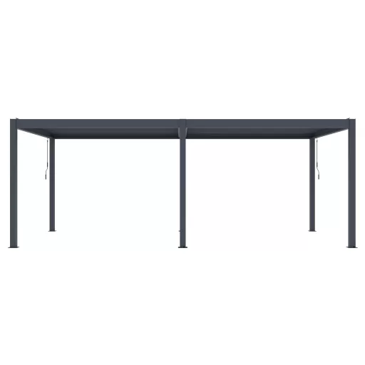 G21 Austin Premium 6x3 m bioklimatikus pergola 100% alumínium, antracit